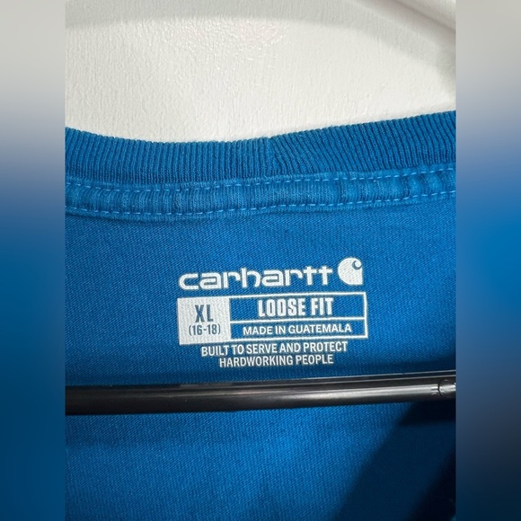 Carhartt Longsleeve Blue Tee - Picture 2 of 3